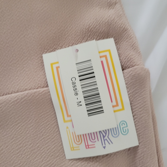 Lularoe Cassie Pencil Skirt. Tan and Black. MED - Picture 3 of 3